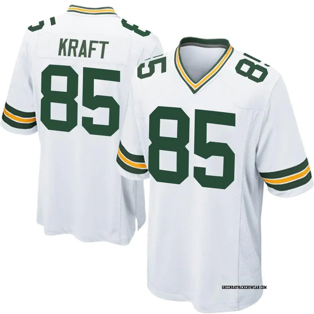 Tucker Kraft Green Bay Packers Nike  Game Jersey -  White