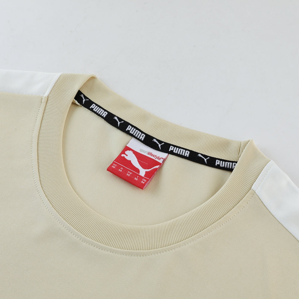 Puma Short Sleeve Training Jersey Set-PD01- Apricot
