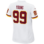 Chase Young Washington Football Team Nike Women's Game Player Jersey - White