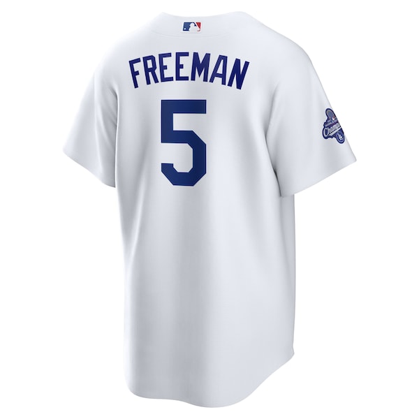 Freddie Freeman Los Angeles Dodgers Youth Nike Home 2025 World Series Champions Replica Jersey - White