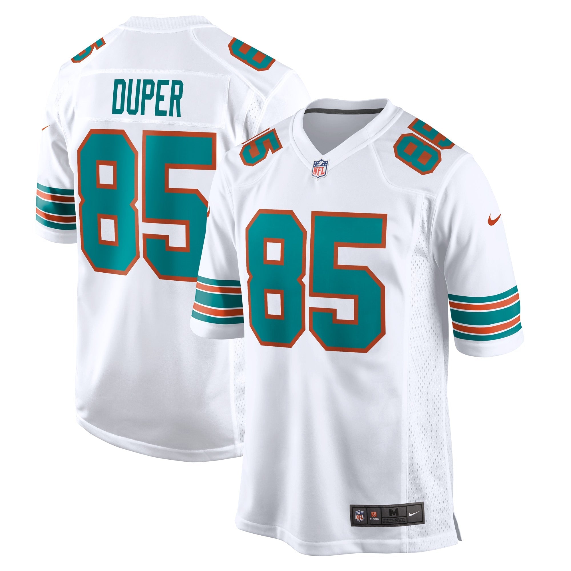 Mark Duper Miami Dolphins Nike Retired Player Jersey - Aqua/White