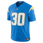Austin Ekeler Los Angeles Chargers Nike Vapor F.U.S.E. Limited Jersey - Powder Blue