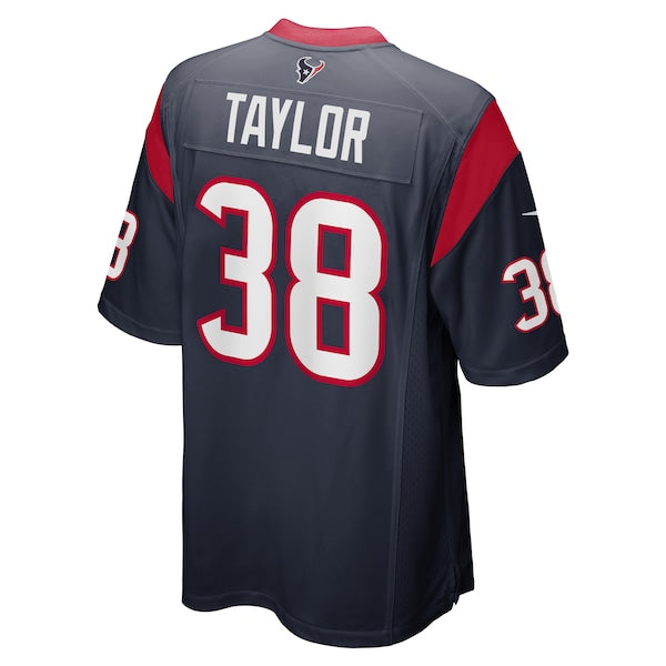 J.J. Taylor Houston Texans Nike Team Game Jersey -  Navy