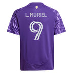 Luis Muriel Orlando City SC adidas Youth 2025 Perfect Storm Replica Player Jersey - Purple