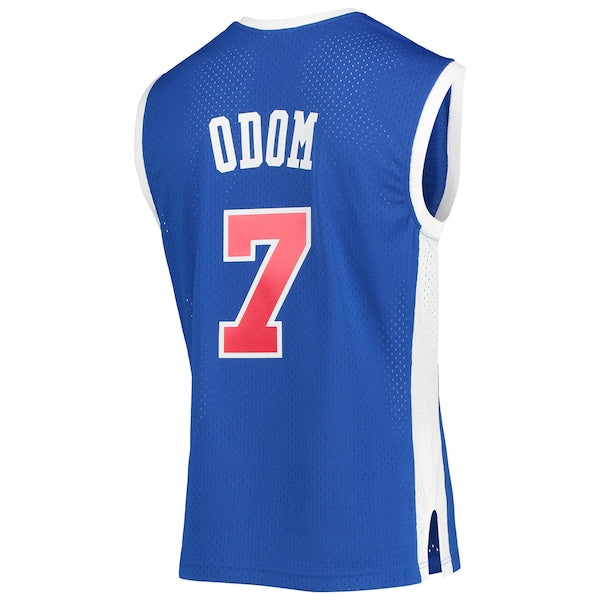Lamar Odom LA Clippers 2001/02 Hardwood Classics Swingman Jersey - Royal