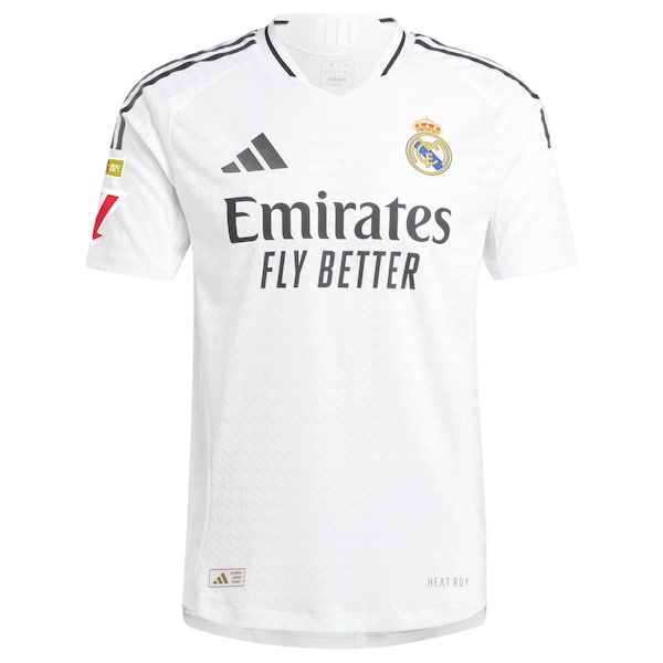 Vini Jr. Los Merengues adidas 2024/25 Home Authentic Player Jersey - White