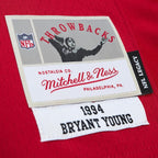 Bryant Young San Francisco 49ers Legacy Replica Jersey - Scarlet/White