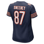 Tommy Sweeney Chicago Bears Nike Women's  Game Jersey -  Navy