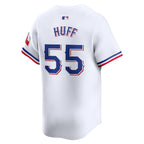Sam Huff Texas Rangers Nike Home Limited Player Jersey - White
