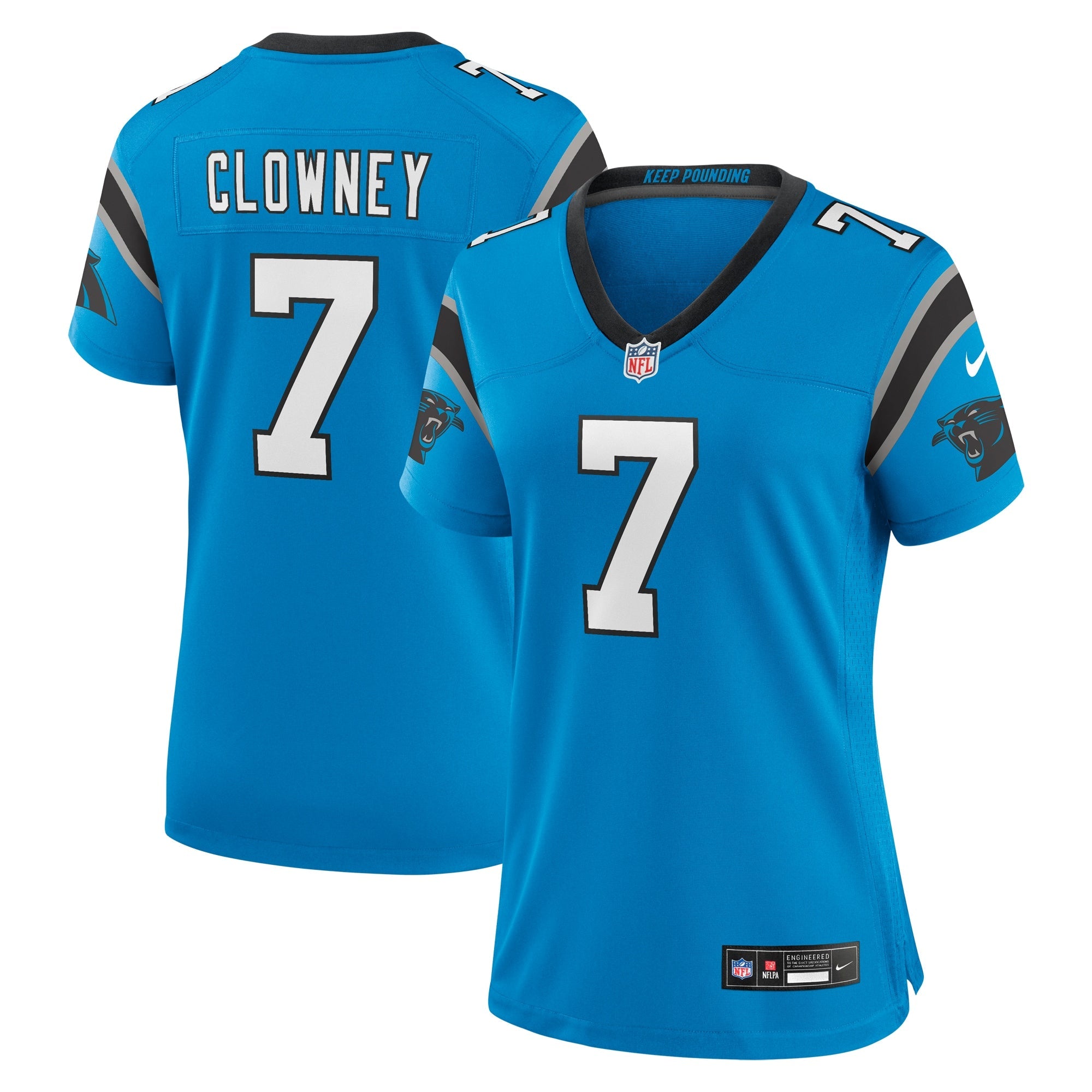 Jadeveon Clowney Carolina Panthers Nike Women's  Game Jersey -  Black