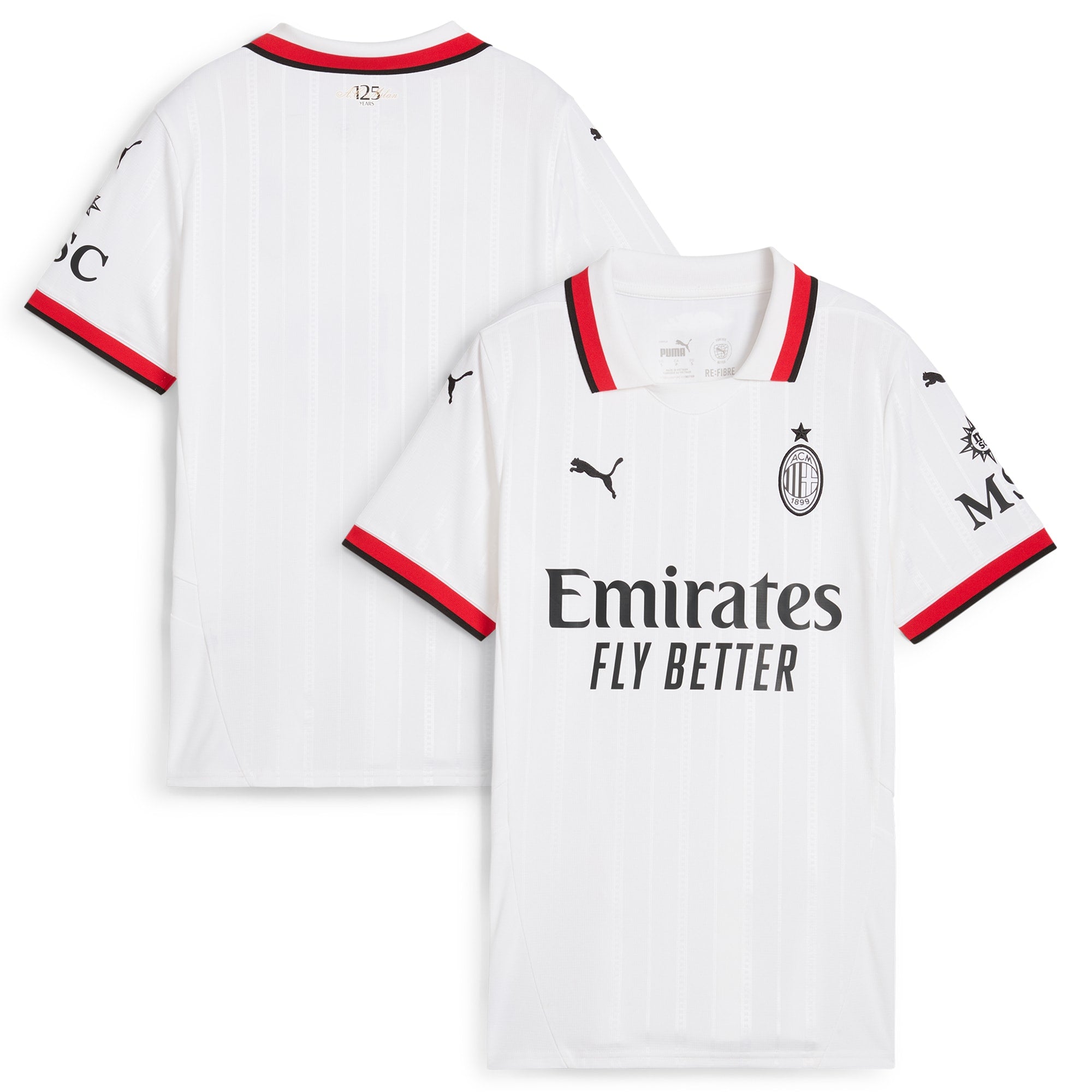 AC Milan Puma Women's 2024/25 Third Replica Jersey - Charcoal/White