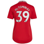 Scott McTominay Manchester United adidas Women's 2022/23 Home Replica Player Jersey - Red