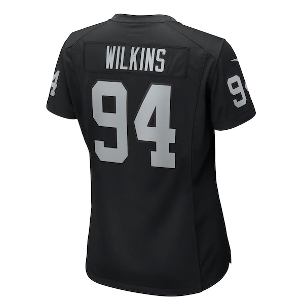 Christian Wilkins Las Vegas Raiders Nike Women's  Game Jersey -  Black