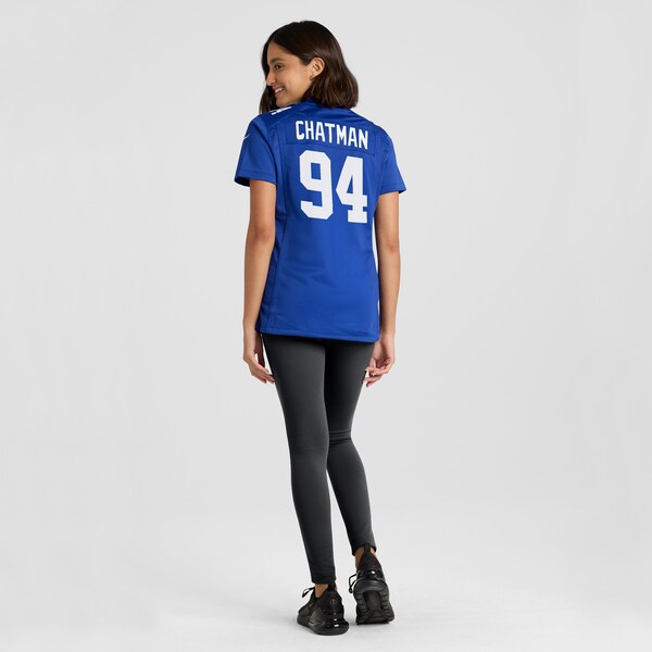 Elijah Chatman New York Giants Nike Women's  Game Jersey -  Royal