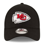 Kansas City Chiefs New Era Super Bowl LVIII Champions Side Patch 9FORTY Adjustable Hat - Black