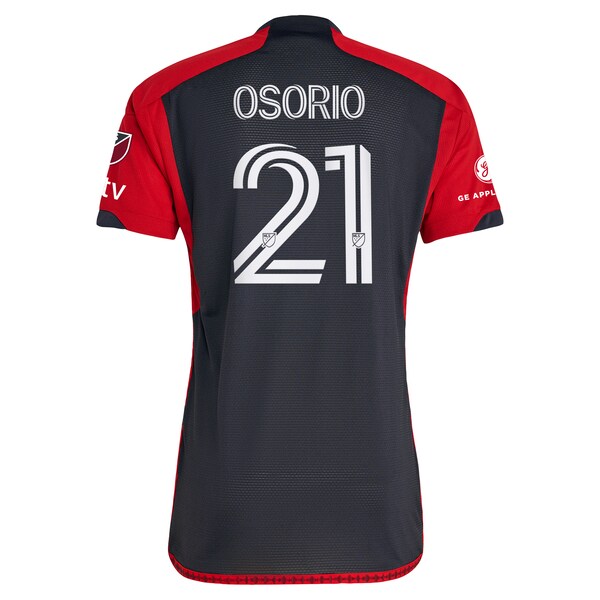 Jonathan Osorio Toronto FC adidas 2024 Club Kit Authentic Player Jersey - Gray