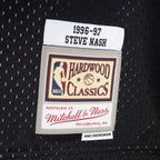 Steve Nash Phoenix Suns Hardwood Classics 1996/97 Split Swingman Jersey - Purple/Black