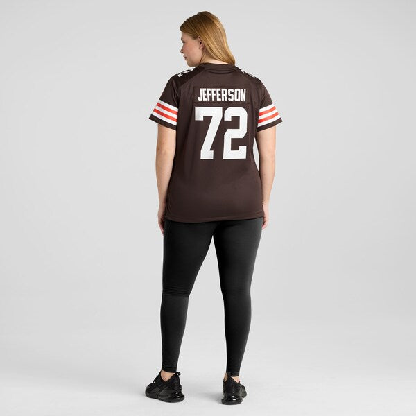 Quinton Jefferson Cleveland Browns Nike Women's  Game Jersey -  Brown