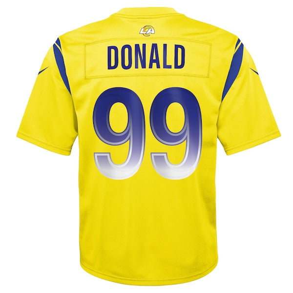 Aaron Donald Los Angeles Rams Nike Youth Inverted Game Jersey - Gold