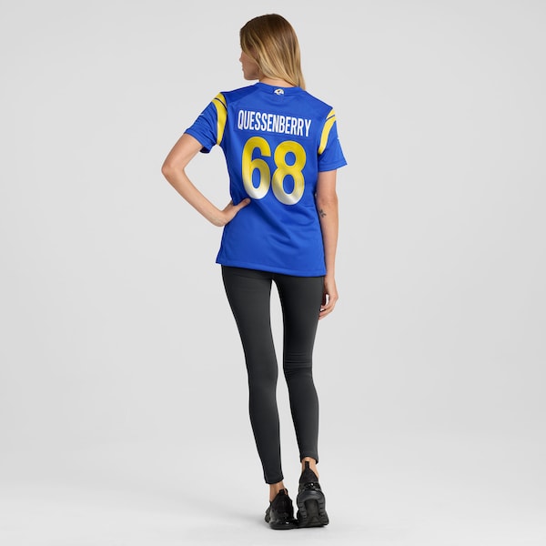 David Quessenberry Los Angeles Rams Nike Women's Team Game Jersey -  Royal