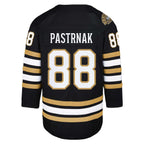 David Pastrnak Boston Bruins Youth Home Premier Player Jersey - Black