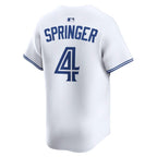 George Springer Toronto Blue Jays Nike Home Limited Player Jersey - White