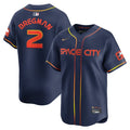 Alex Bregman Houston Astros Nike City Connect Limited Player Jersey - Navy