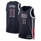 Joel Embiid Unisex Nike Men's USA Basketball 2024 Swingman Player Jersey - Navy