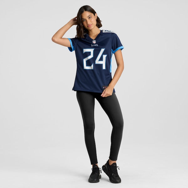 Julius Wood Tennessee Titans Nike Women's  Game Jersey -  Navy