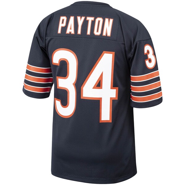 Walter Payton Chicago Bears 1985 Authentic Throwback Retired Player Jersey - Navy/White