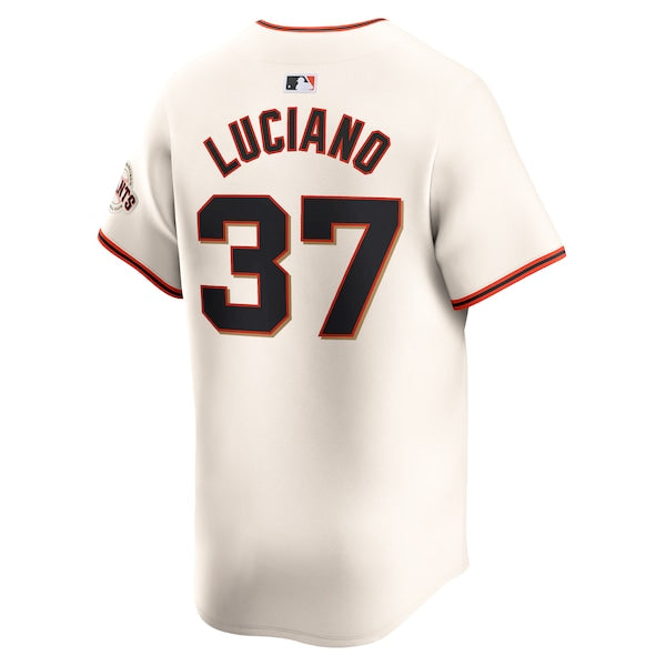 Marco Luciano San Francisco Giants Nike Home Limited Player Jersey - Cream