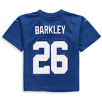 Saquon Barkley New York Giants Nike Toddler Game Jersey - Royal