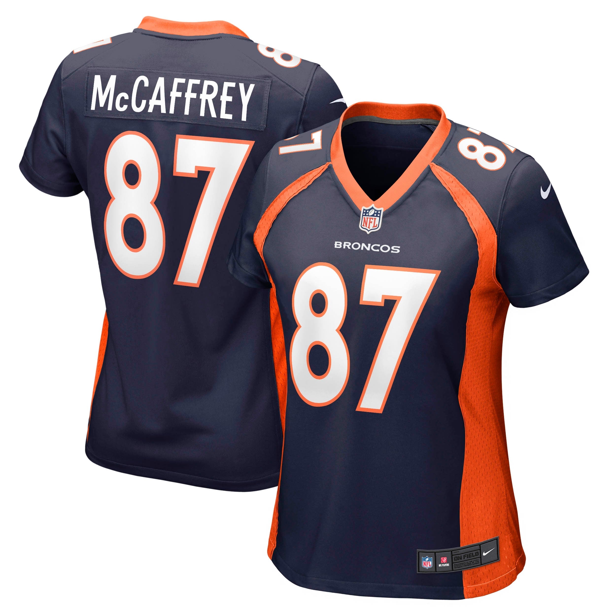Ed McCaffrey Denver Broncos Nike Women's Game Retired Player Jersey - Orange/Navy