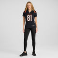 Jermaine Burton Cincinnati Bengals Nike Women's  Game Jersey -  Black