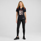 Jermaine Burton Cincinnati Bengals Nike Women's  Game Jersey -  Black