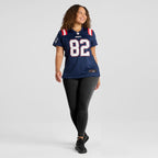 JaQuae Jackson New England Patriots Nike Women's  Game Jersey -  Navy