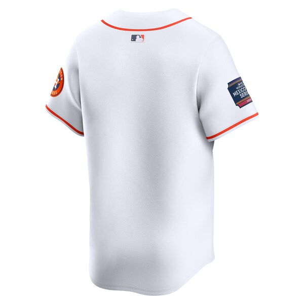 Houston Astros Nike 2024 MLB World Tour Mexico City Series Home Limited Jersey – White