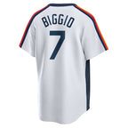 Craig Biggio Houston Astros Nike Home Cooperstown Collection Logo Player Jersey - White