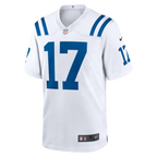 Daniel Jones Indianapolis Colts Nike Game Jersey -  White/Royal