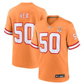 Vita Vea  Tampa Bay Buccaneers Nike 50th Season Game Jersey - Creamsicle/Red