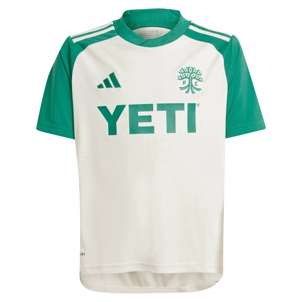 Daniel Pereira Austin FC adidas Youth 2024 The Armadillo Kit Replica Player Jersey - Tan