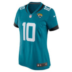 Mac Jones Jacksonville Jaguars Nike Women's Team Game Jersey -  Teal