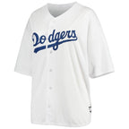 Clayton Kershaw Los Angeles Dodgers Women's Plus Size Replica Player Jersey - White