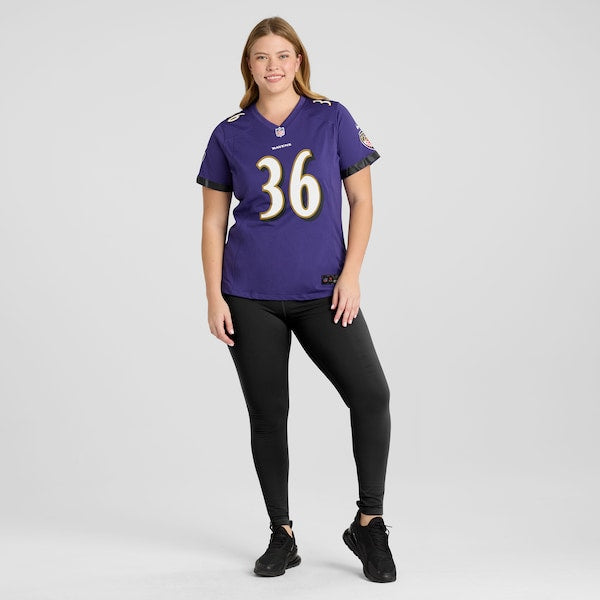 Owen Wright Baltimore Ravens Nike Women's  Game Jersey -  Purple