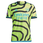Gabriel Jesus Arsenal adidas 2023/24 Away Authentic Player Jersey - Yellow/Red