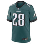 Will Shipley Philadelphia Eagles Nike Team Game Jersey - Midnight Green