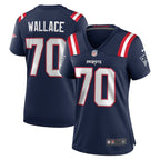 Caedan Wallace New England Patriots Nike Women's  Game Jersey -  Navy