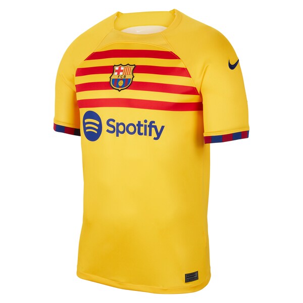 Frenkie de Jong Barcelona Nike 2022/23 Fourth Breathe Stadium Replica Player Jersey - Yellow