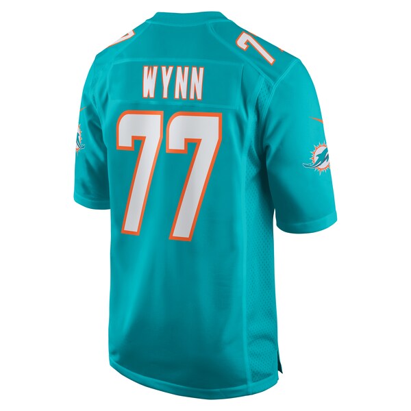 Isaiah Wynn Miami Dolphins Nike  Game Jersey -  Aqua