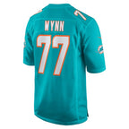 Isaiah Wynn Miami Dolphins Nike  Game Jersey -  Aqua
